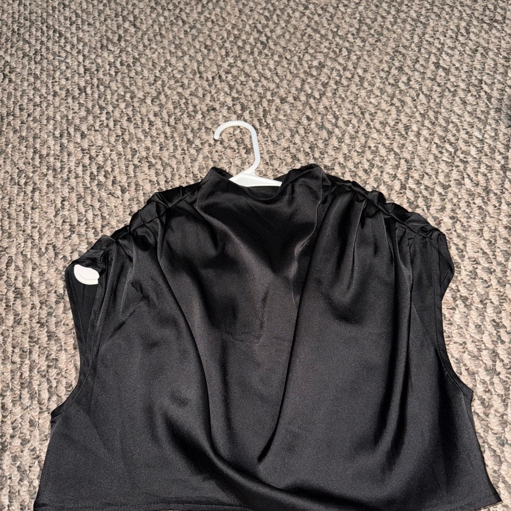 Elegant Black Women's Top